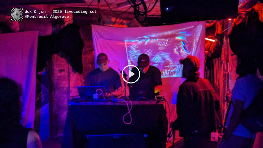 dok & jon liveset @Montreuil nouveaux sauvages